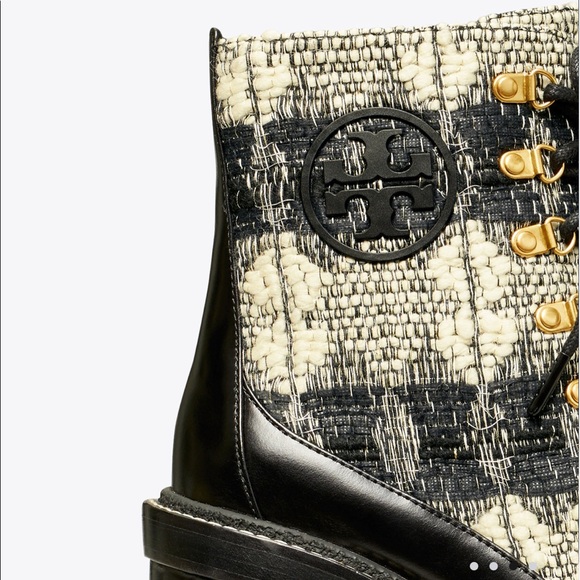 Tory Burch  Miller Wool lug sole Boot - Picture 2 of 3